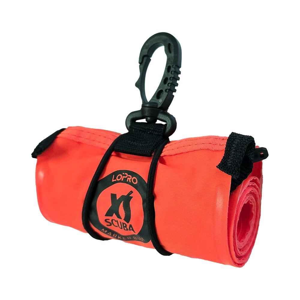 AC077-OR LoPro Marker Buoy - Rolled Up Side