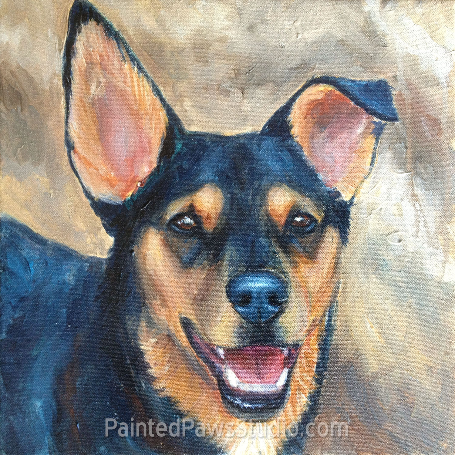 Bourby aka Bourbon | 12" x 12"