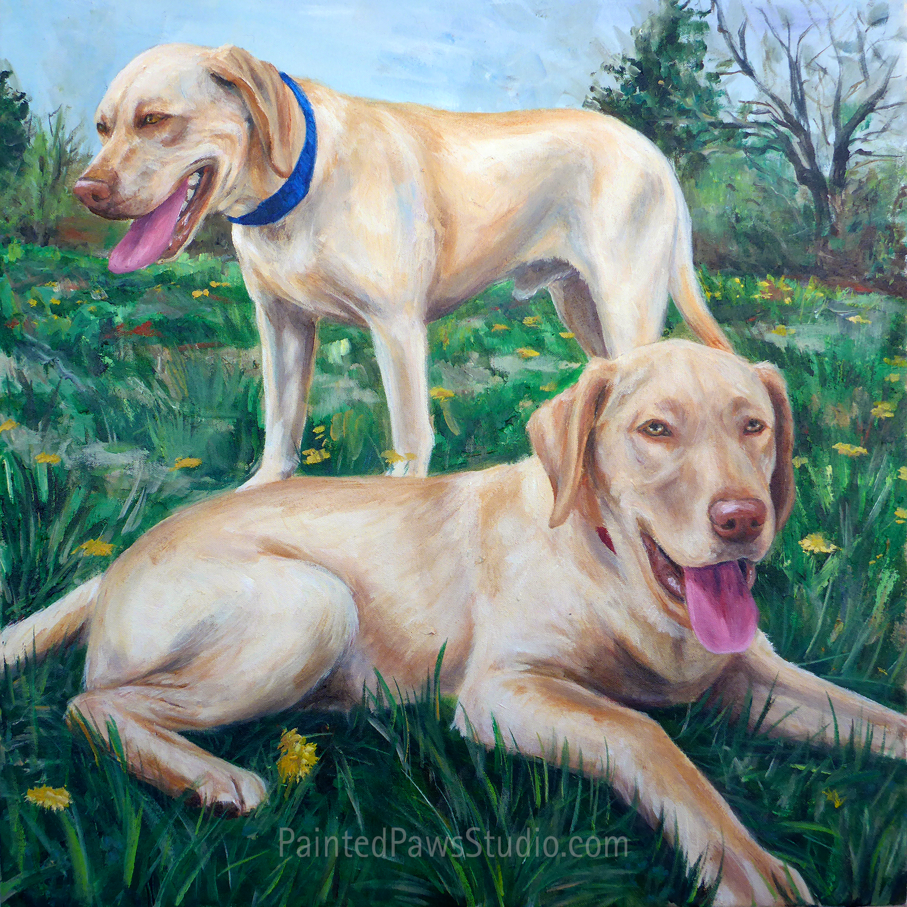Muddy Waters & Junior Wells | 24" x 24"