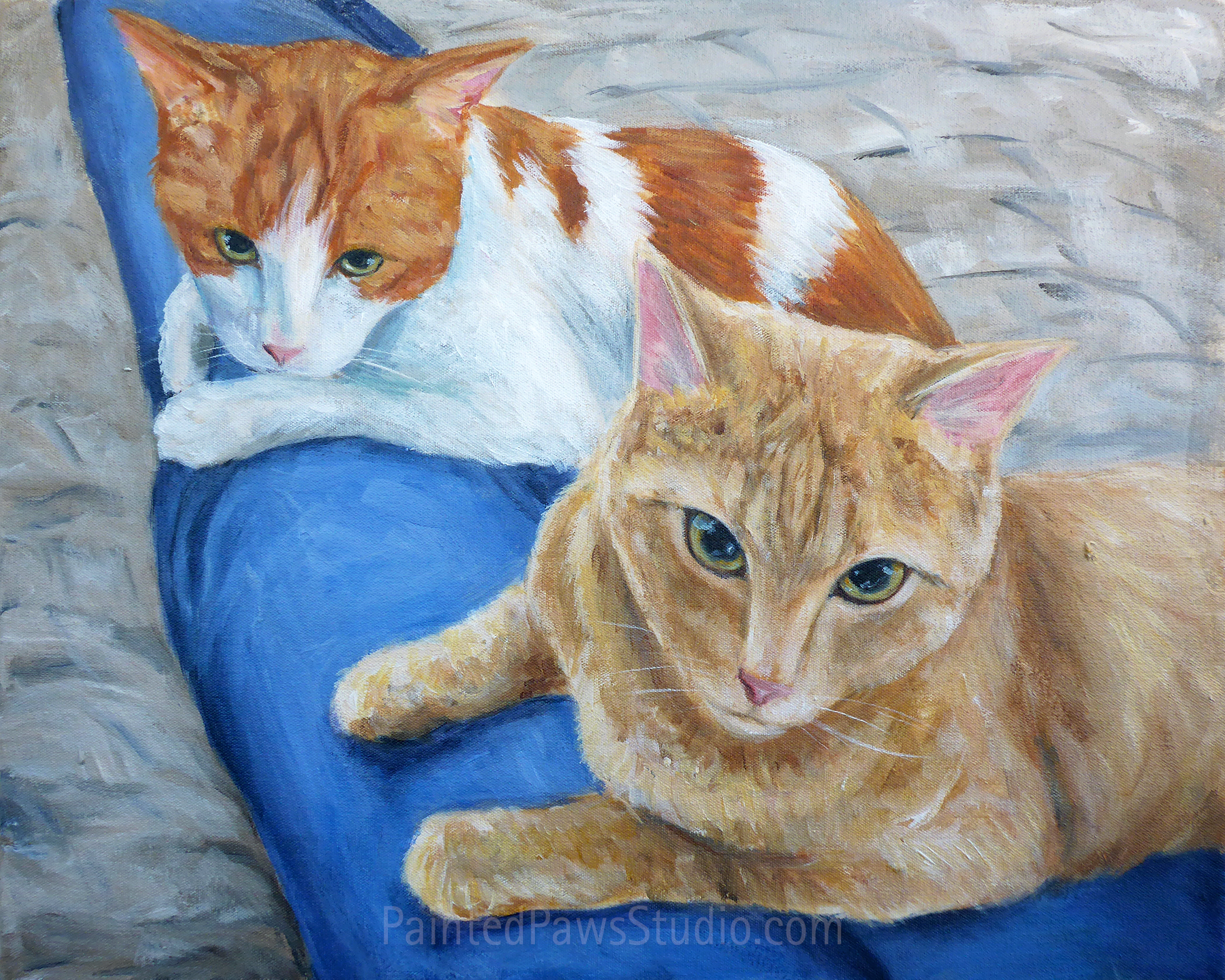 Fred & Colby | 16" x 20"