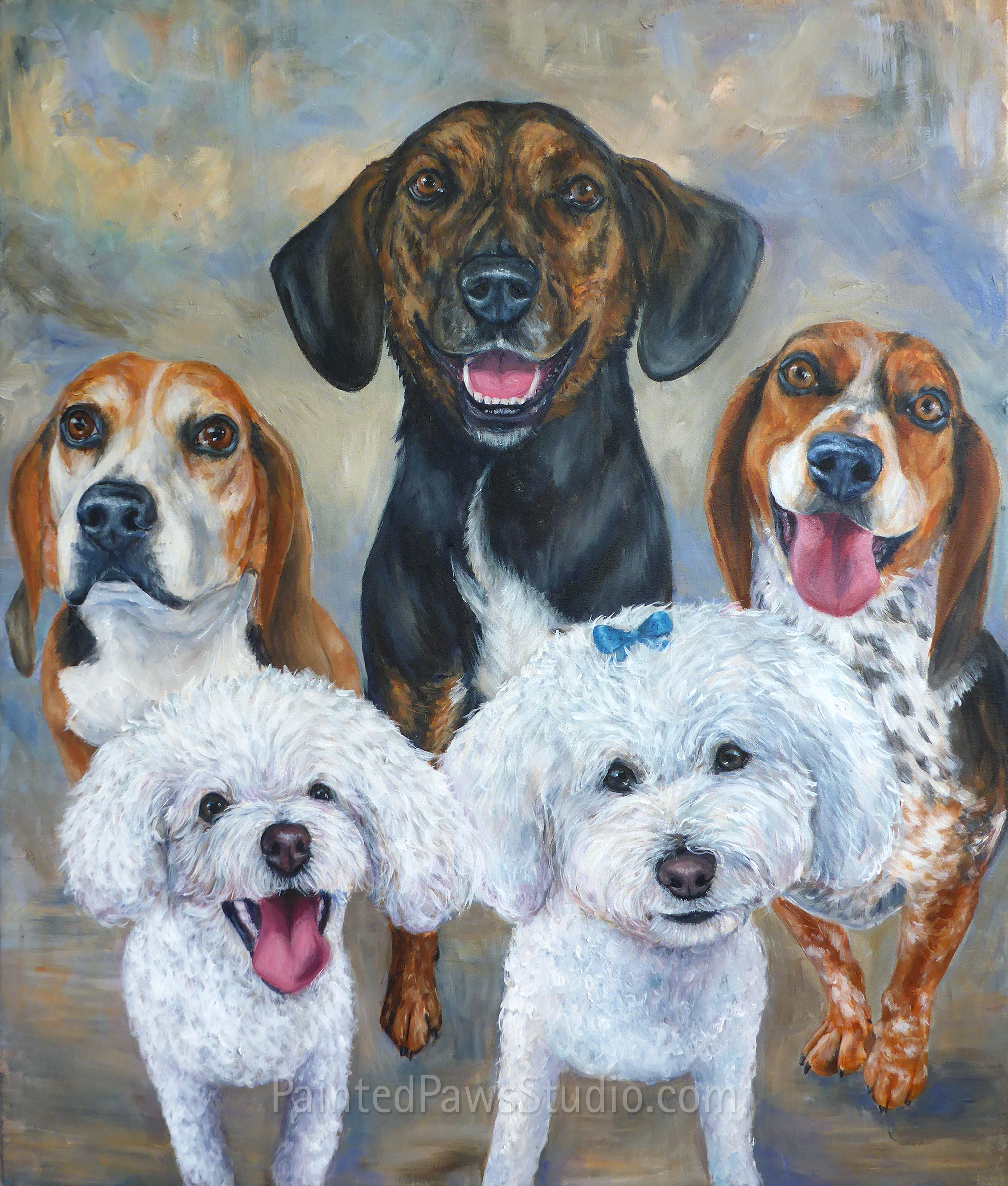 The Bullington Family | 36" x 40"