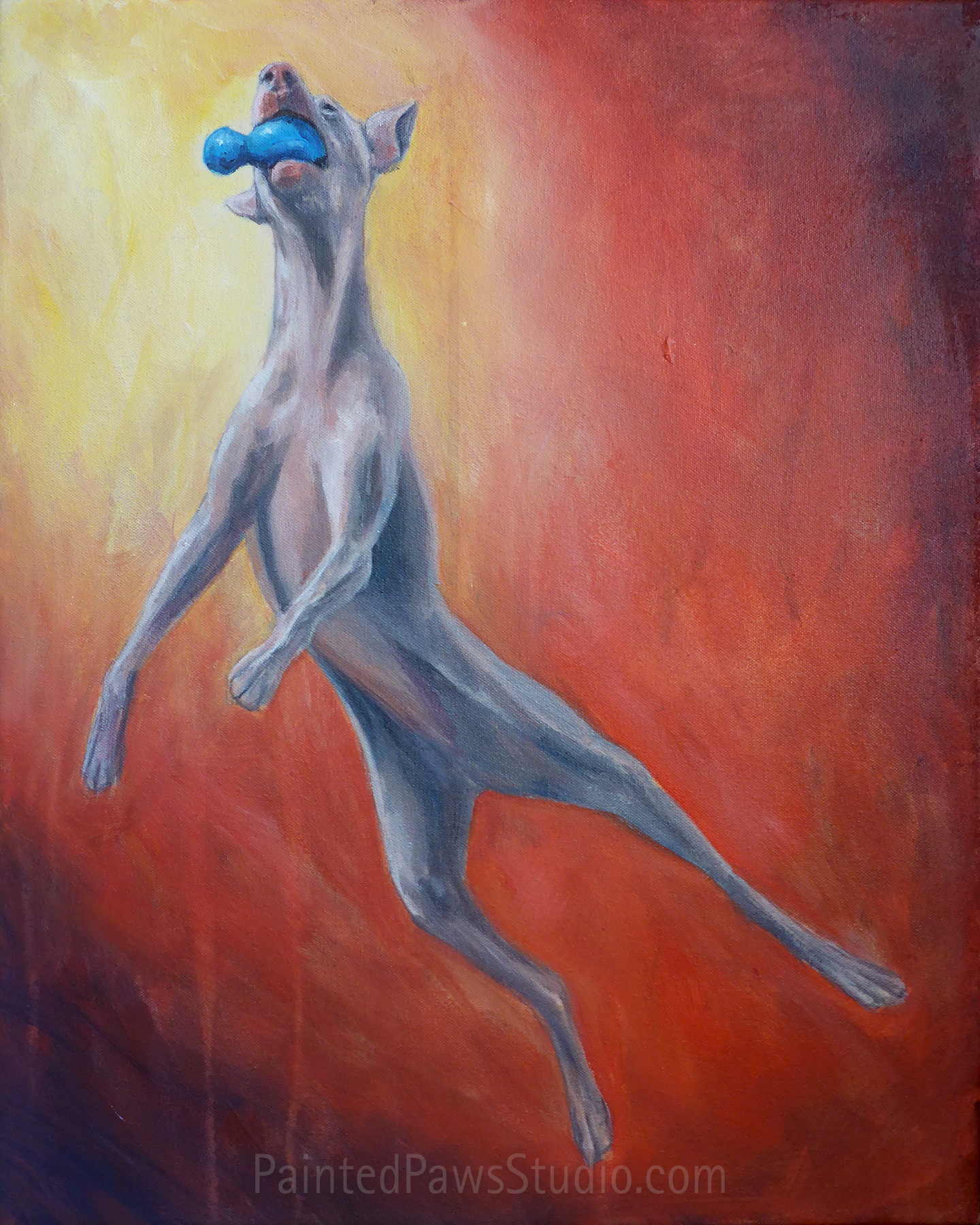 Sasha the Ballerina | 16" x 20"