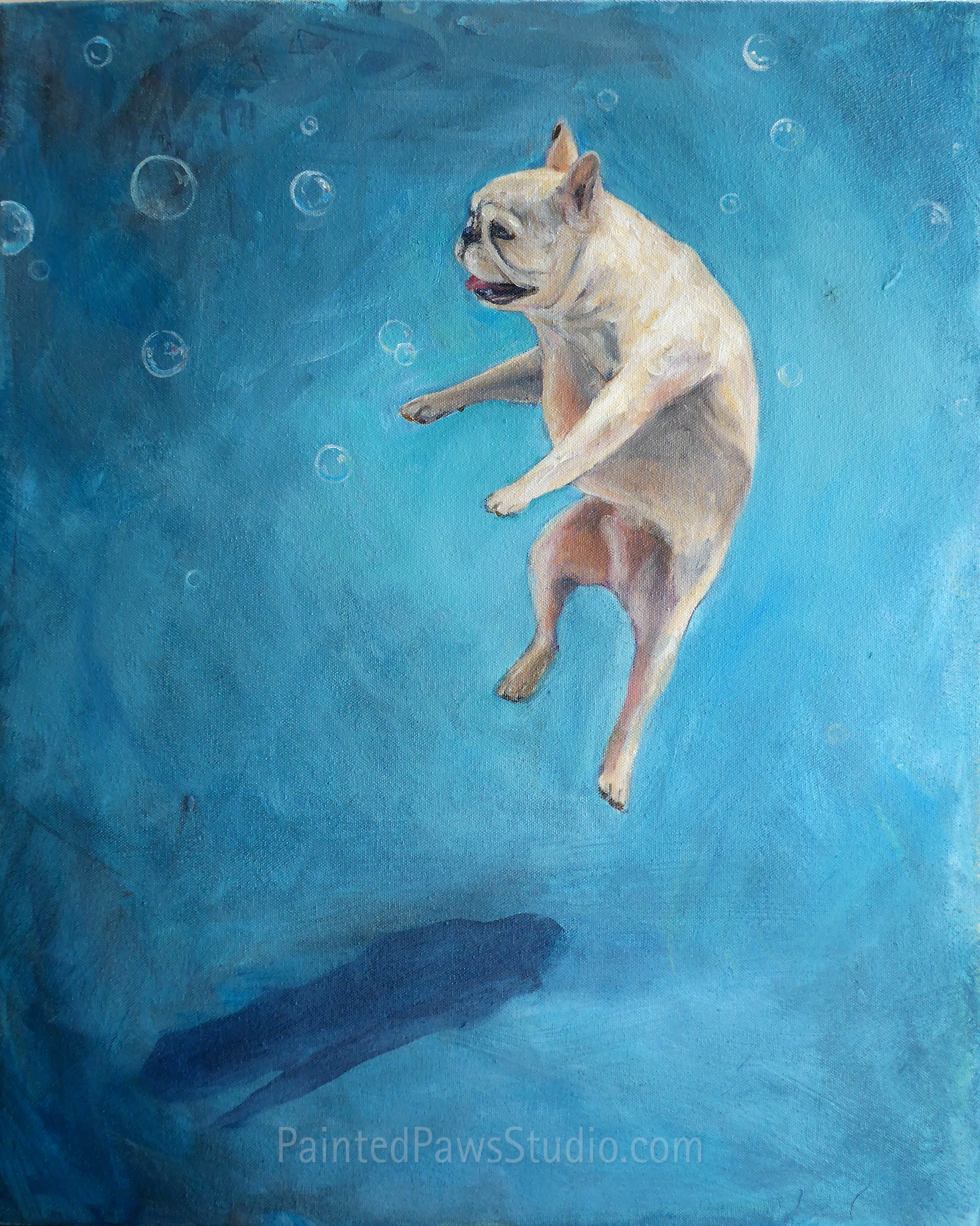 Nugget | 16" x 20" | custom background