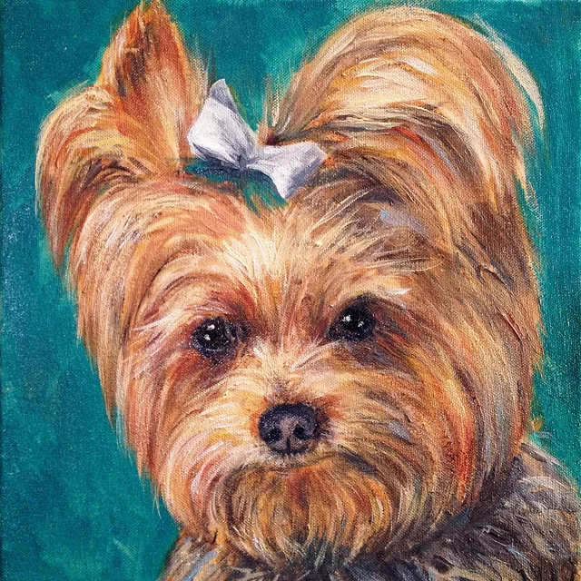 Chloe | 12" x 12" | standard background