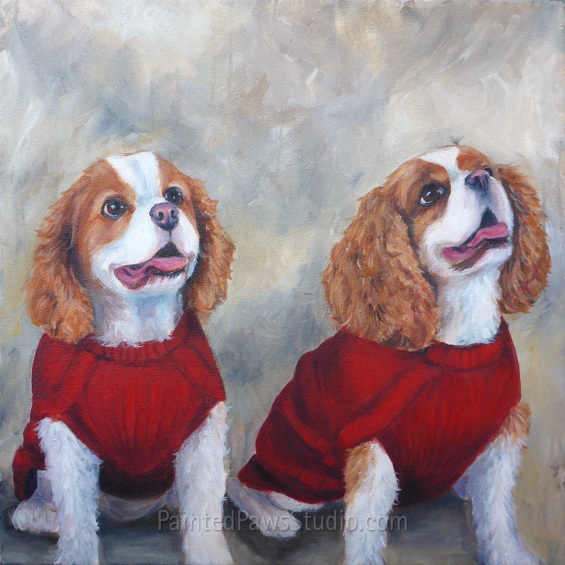 Olyver & Barkley | 20" x 20" | standard background