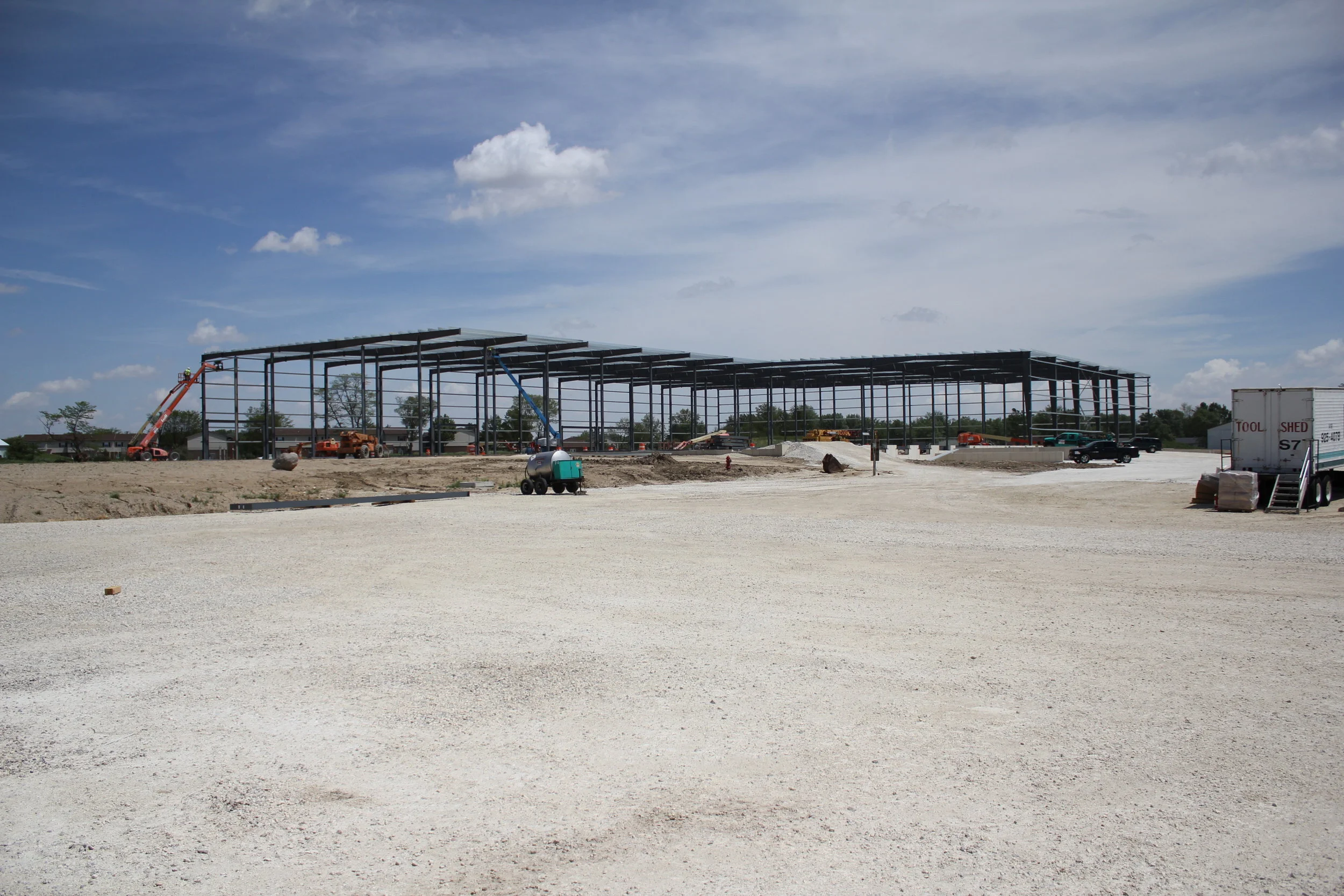 Work Continues on the New Celina Distribution Center