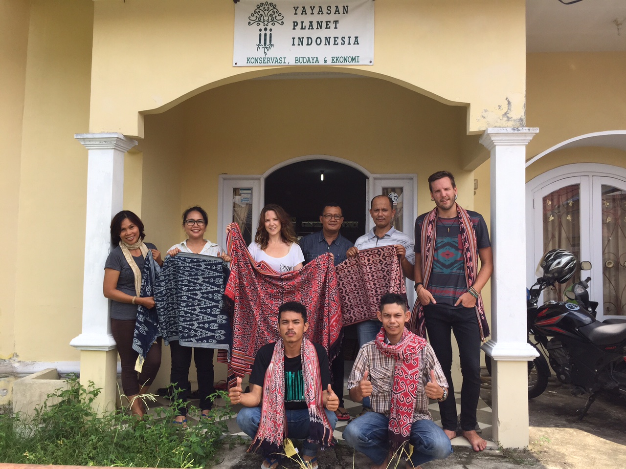 Planet Indonesia, JMM, and The People's Fabric official signing