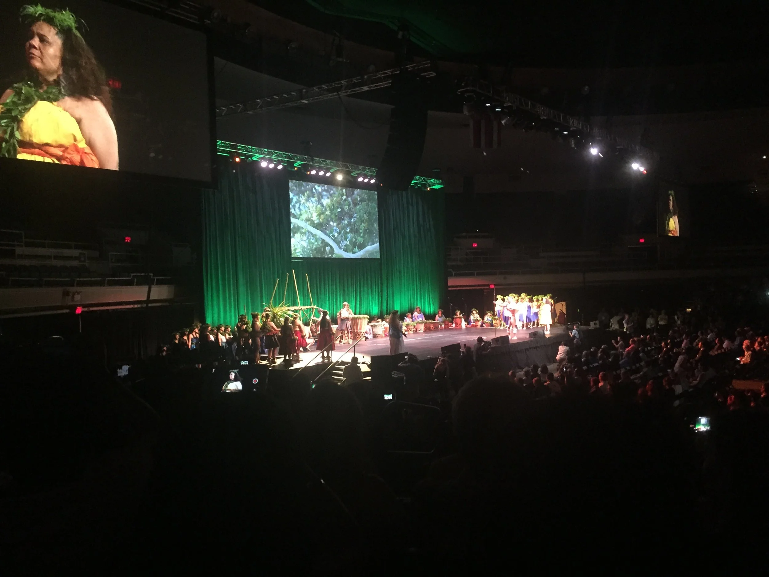 The Opening Ceremony of the IUCN World Conservation Congress in Hawaii