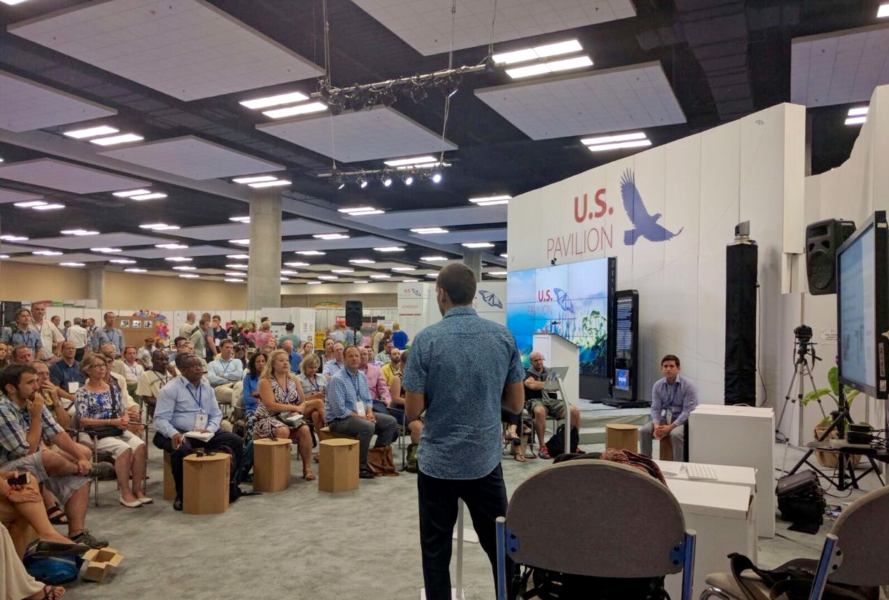 Presenting on the Wildbird Trade in Indonesia and our Tech Solution