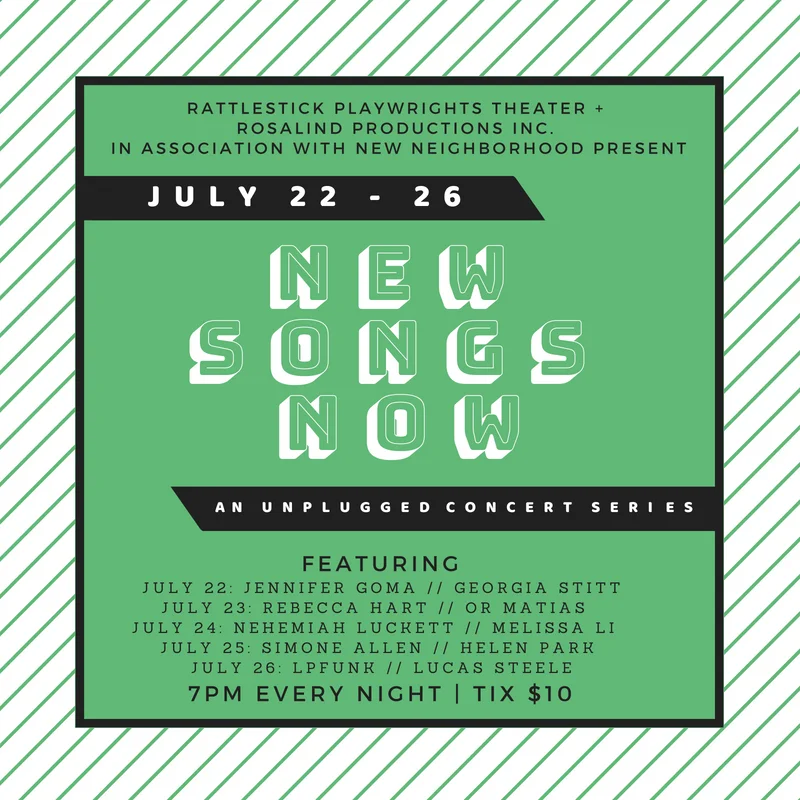 Unplugged Concert at Rattlestick Theater 