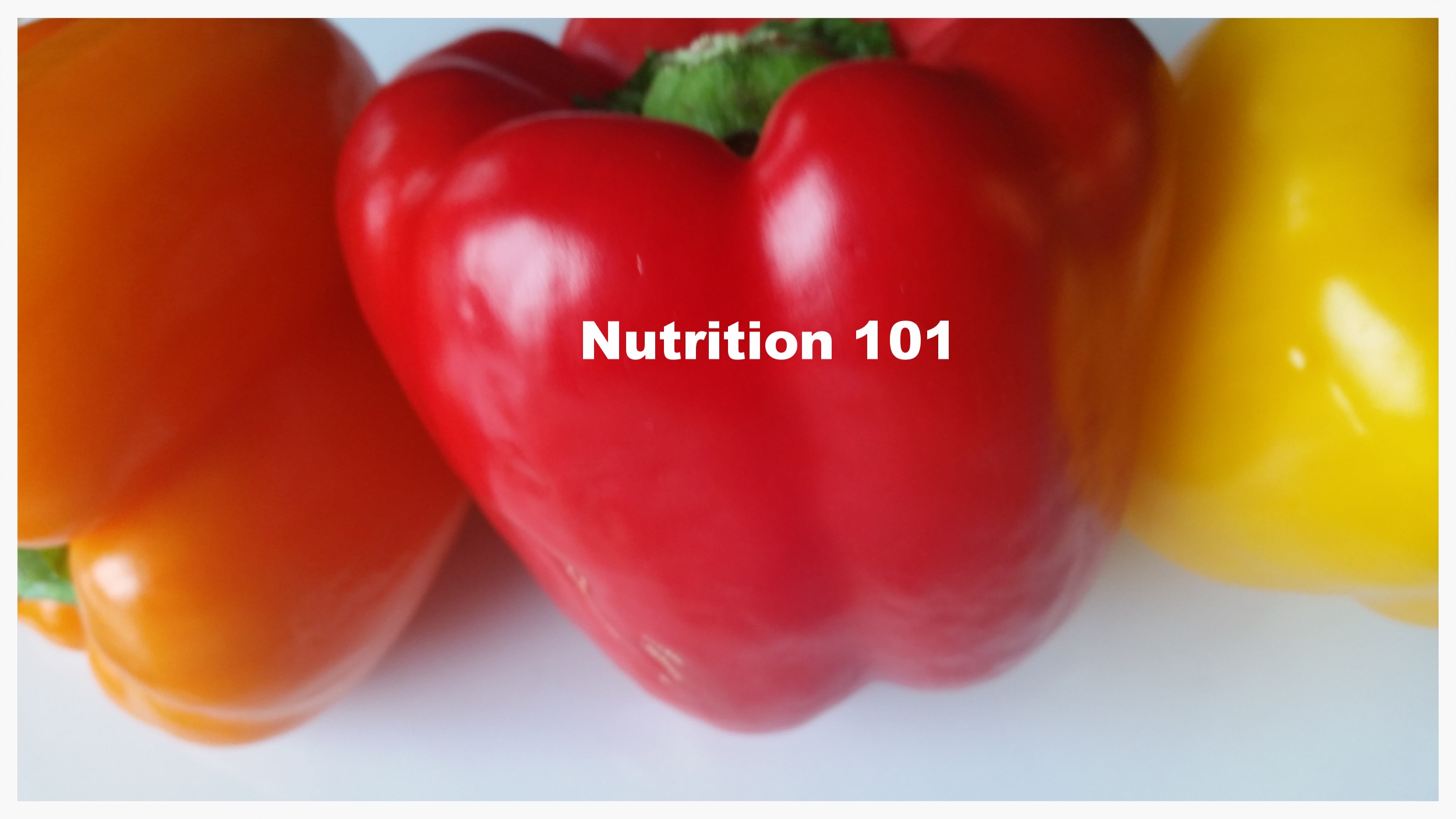Nutrition 101