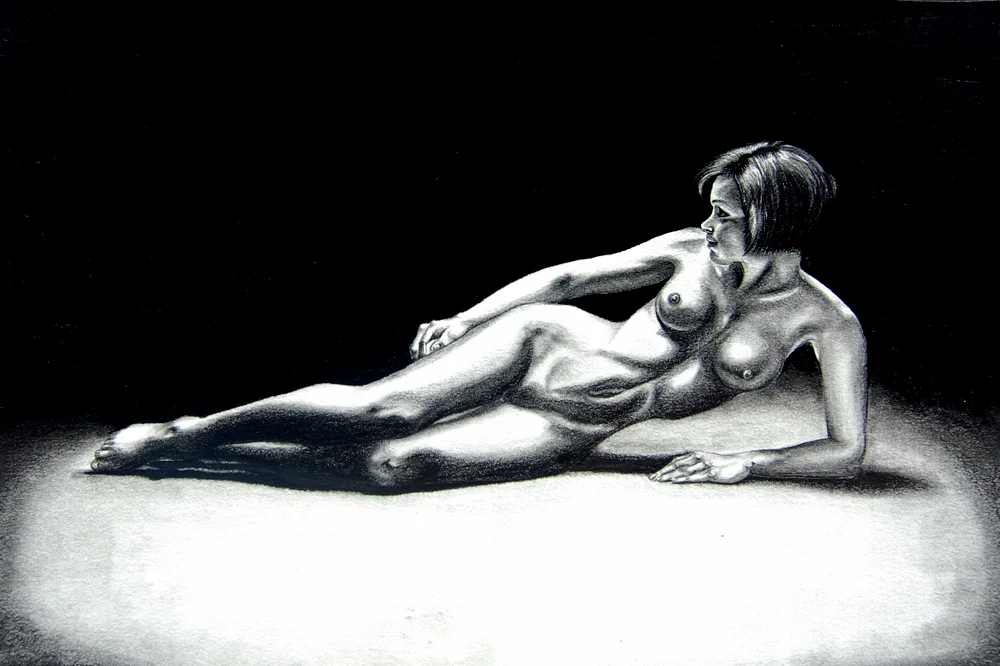  Graphite Drawing on white paper 