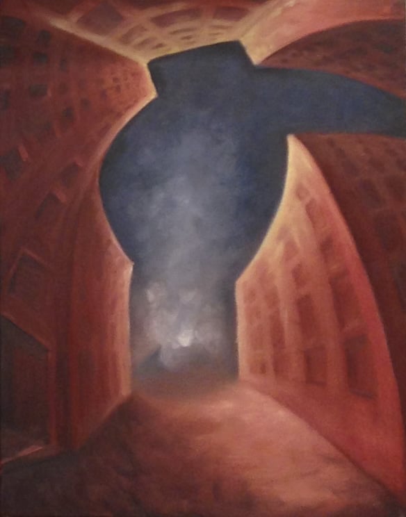 Oil Painting on stretched Linen Canvas