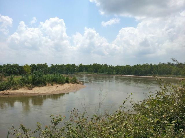 The Aguan river.