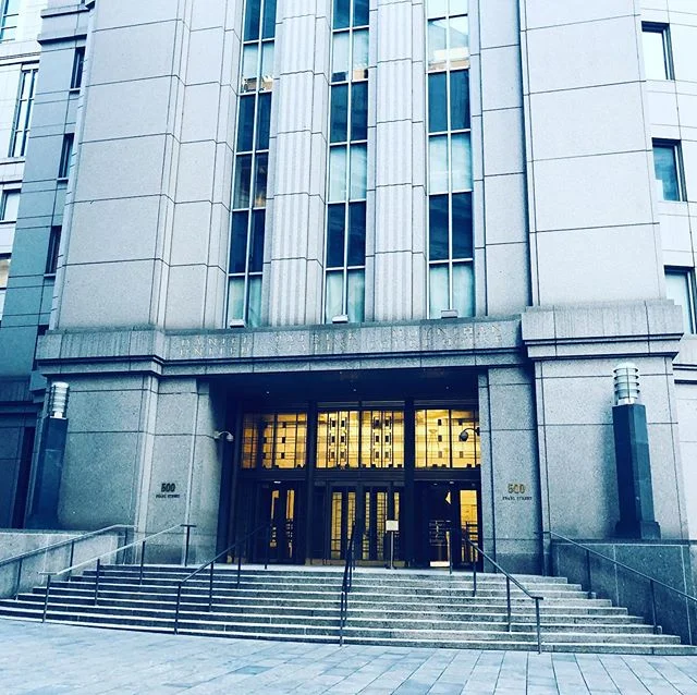 Culture shock in a court room in New York while observing the trial of the Honduran President&rsquo;s brother, Juan Antonio &ldquo;Tony&rdquo; Hernandez who is charged with trafficking &amp; conspiring to traffic arms &amp; drugs into US. 
Today&rsqu