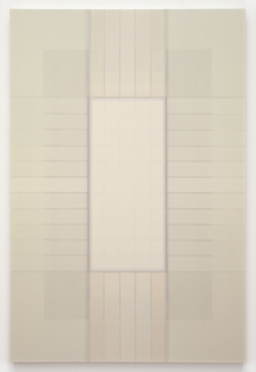  Patsy Krebs,  Untitled 2-18 , 2018 Acrylic on panel | 45 x 30 inches | HG14584 