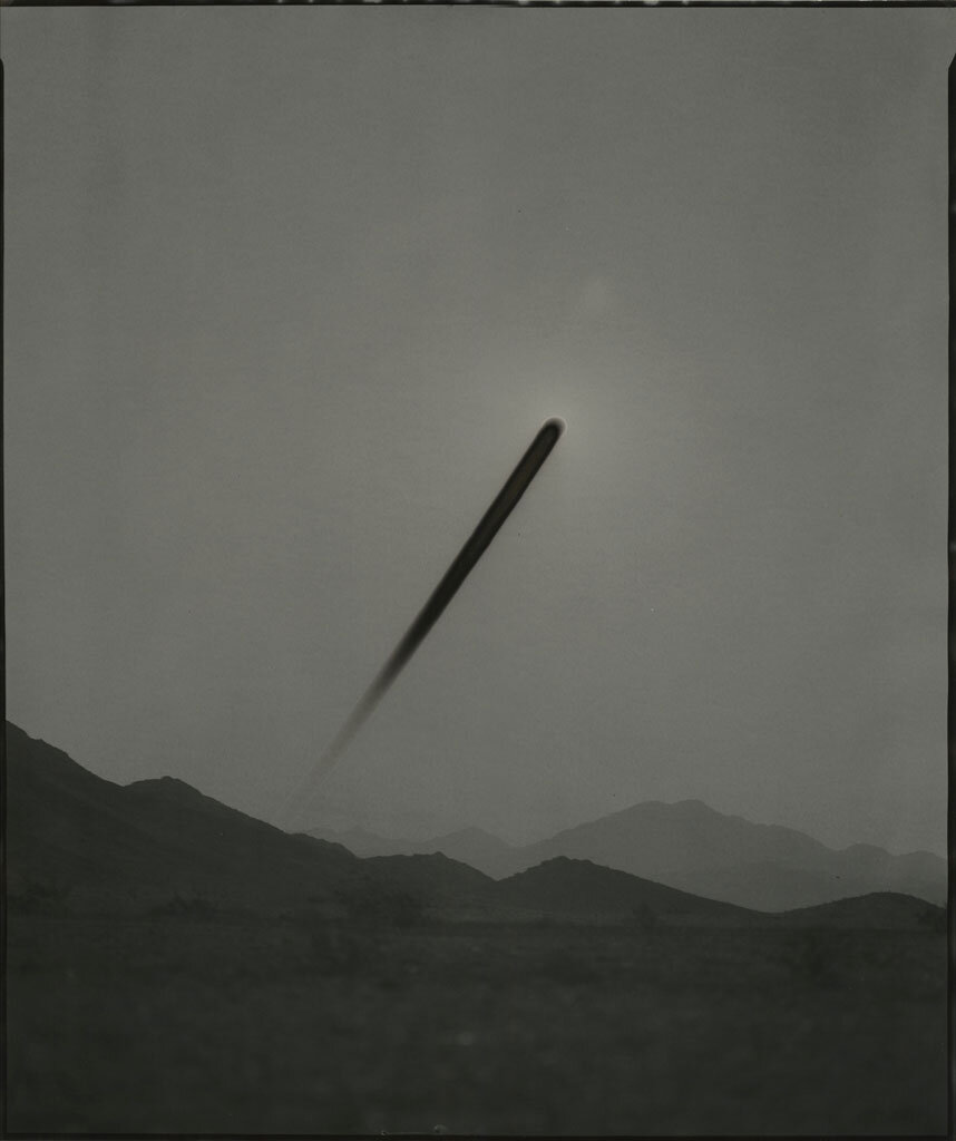   Chris McCaw, Sunburned GSP #909 (Mojave) , 2016 Unique gelatin silver paper negative | 29 x 25 inches, framed | HG15679 