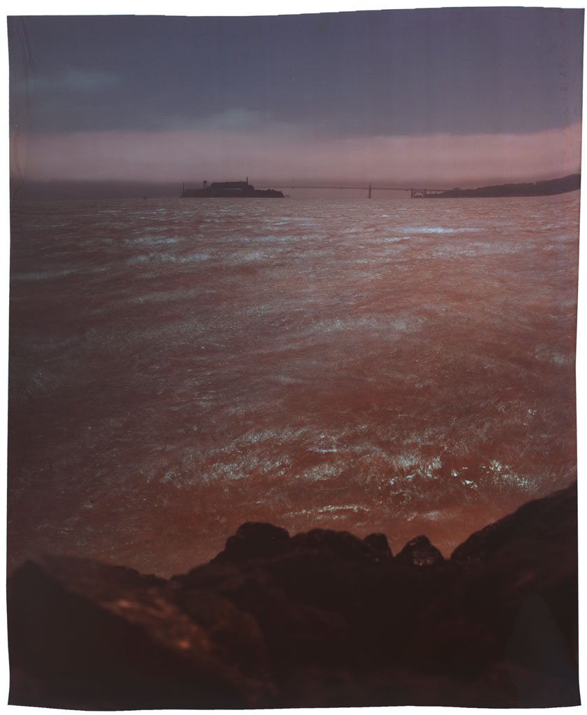 John Chiara,  Perimeter at Bayside, Treasure Island , 2022 Camera Obscura Ilfochrome Photograph, Unique | 56.5 x 48.5 inches, framed | HG16309 