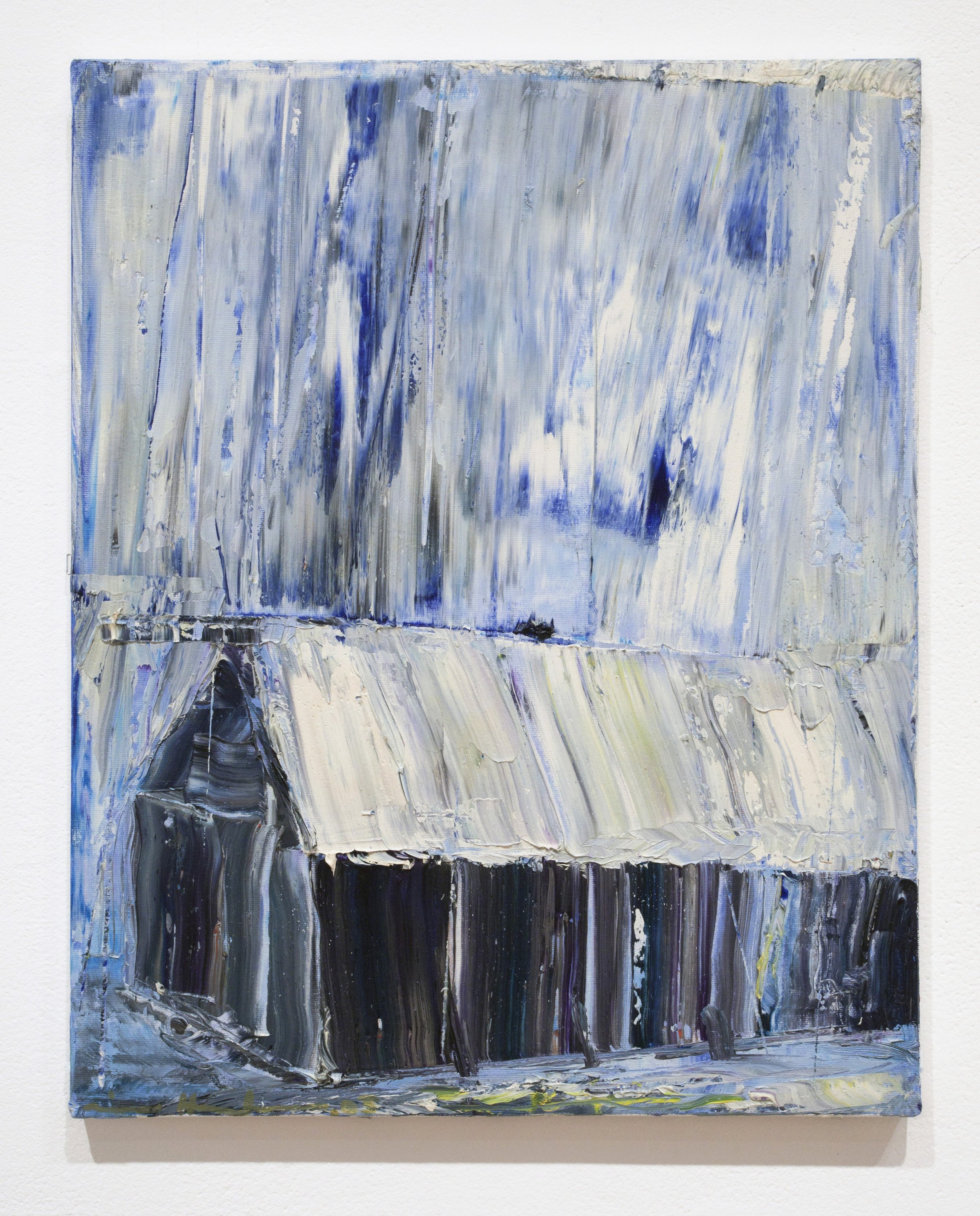  Mike Henderson,  Driving Rain , 2003 Oil on canvas | 20 x 16 inches | HG7464 