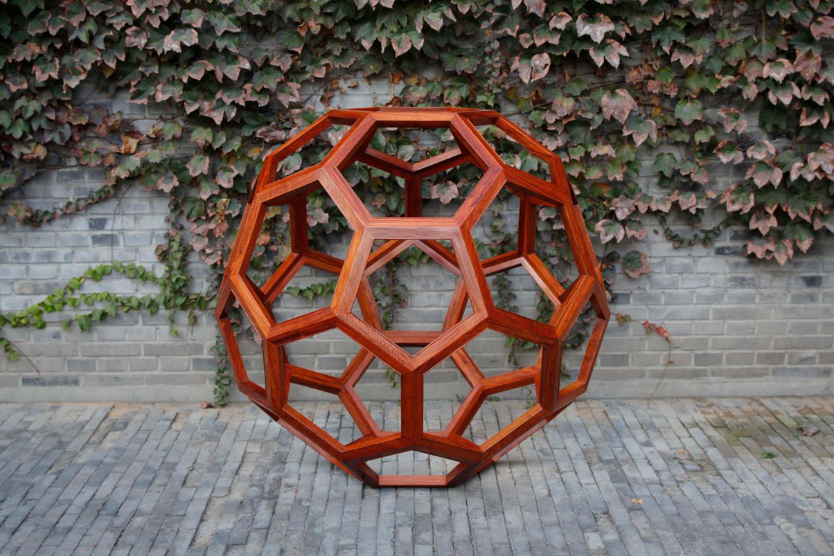  Ai Weiwei,  Divina Proportione,  2010 Wood | 51 x 51 x 51 inches | Edition 18 of 40 + 1 AP | HG11731 