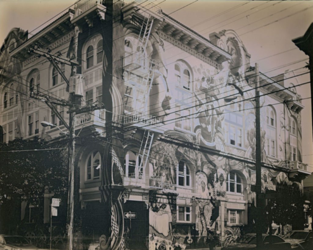  Binh Danh,  The Women’s Building, 18th  Street, 2014 Daguerreotype, Unique (in-camera exposure) | 13.185 x 14.875 inches, framed | HG12669 