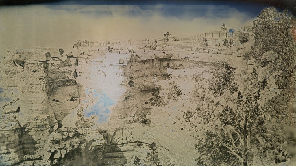  Binh Danh,  Mather Point, Grand Canyon National Park, May 9, 2016 , 2016 Daguerreotype, Unique (in-camera exposure) | 13.75 x 20 inches, framed | HG16478 