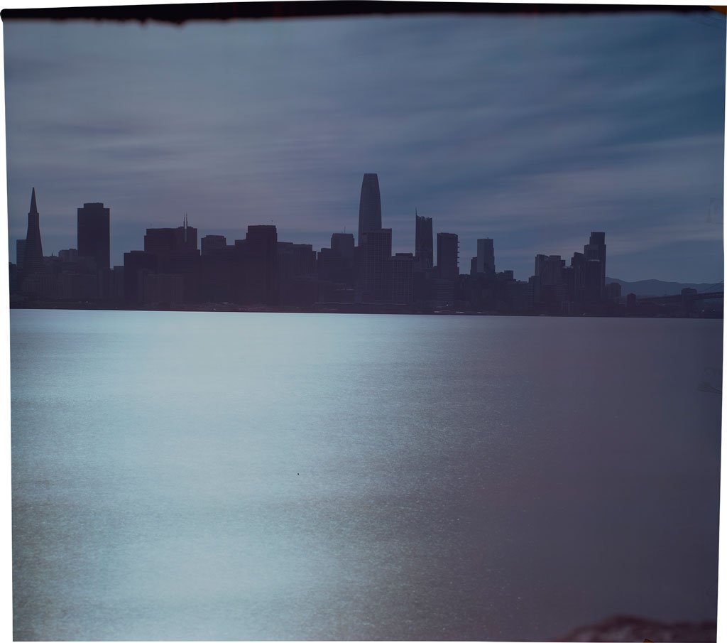  John Chiara,  Avenue of the Palms, South Treasure Island , 2023 Camera Obscura Ilfochrome Photograph, Unique | 59 x 63 inches, framed | HG16816 