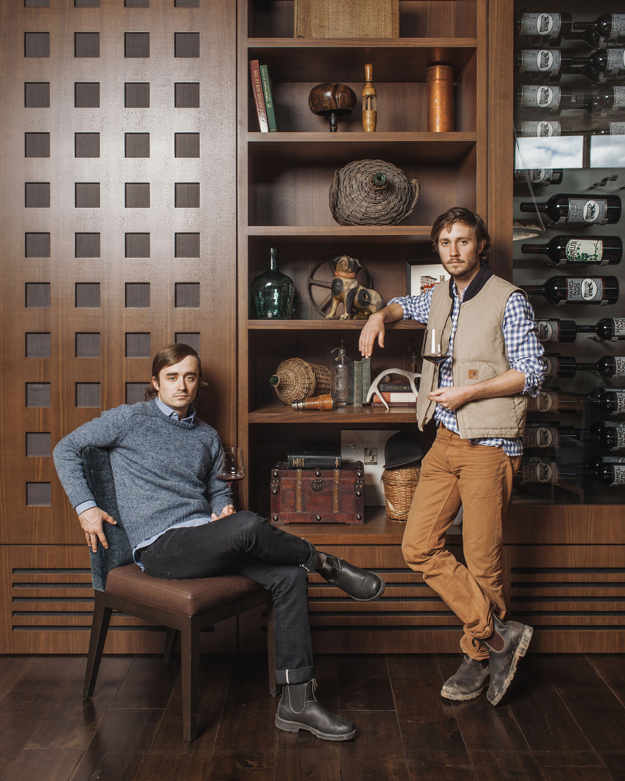 George Hamel III and John Hamel II / Worth Magazine