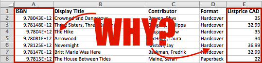 Why do you hate me Excel?