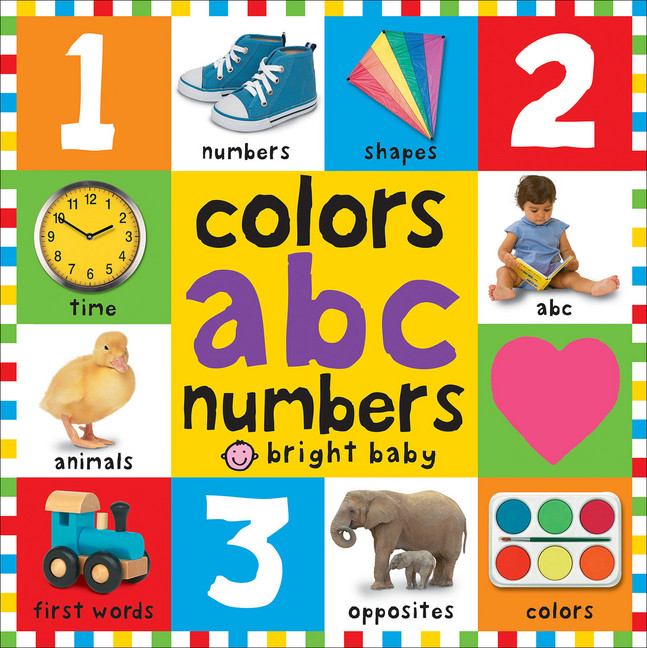 Big Board Books Colors, ABC, Numbers by Roger Priddy
