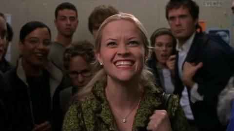 Reese Witherspoon in Legally Blonde .