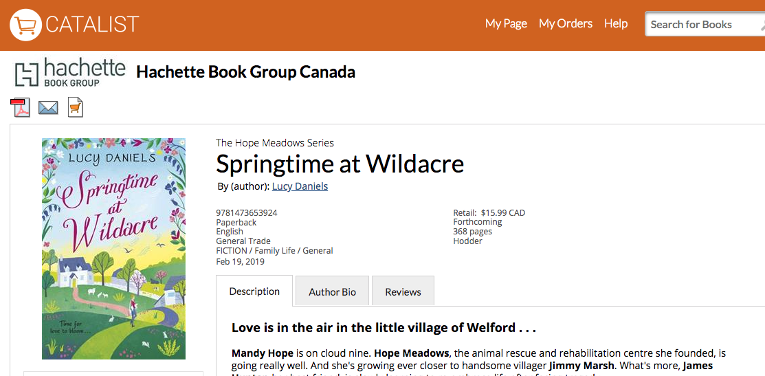 Image showing the bolded and set off promotional headline on CataList.