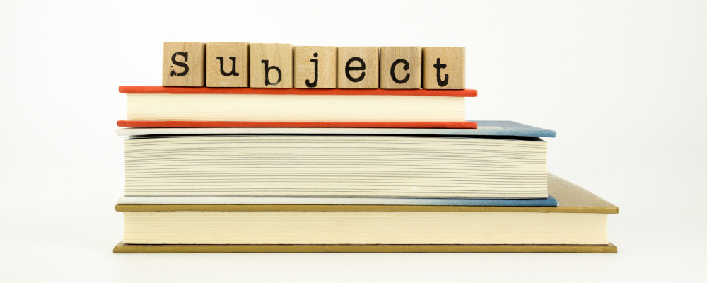 Common metadata issues and how to fix them: Failing to supply a Main Subject