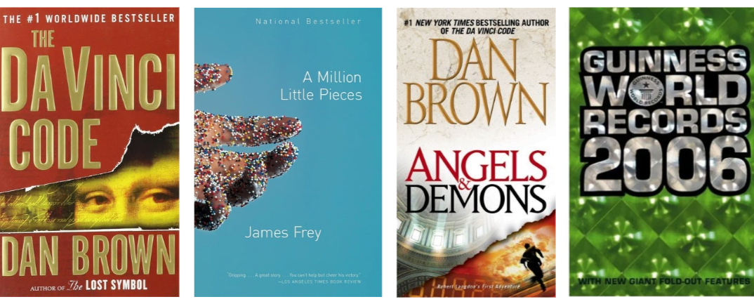 20 years of Canadian book sales, tracked!