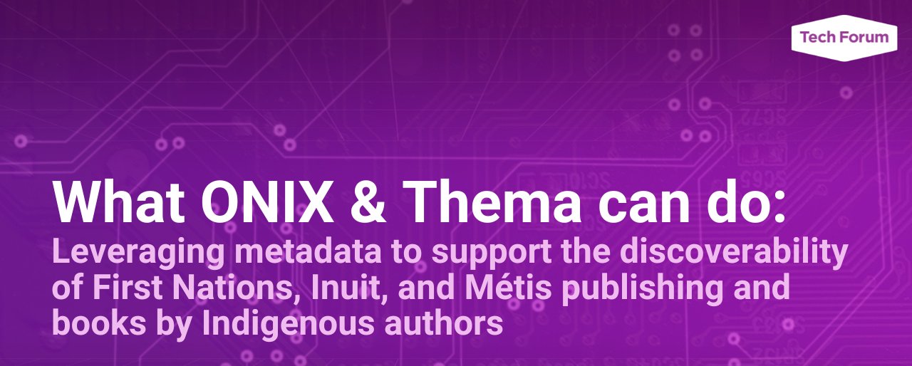 How metadata can support the discoverability of First Nations, Inuit, and Métis books