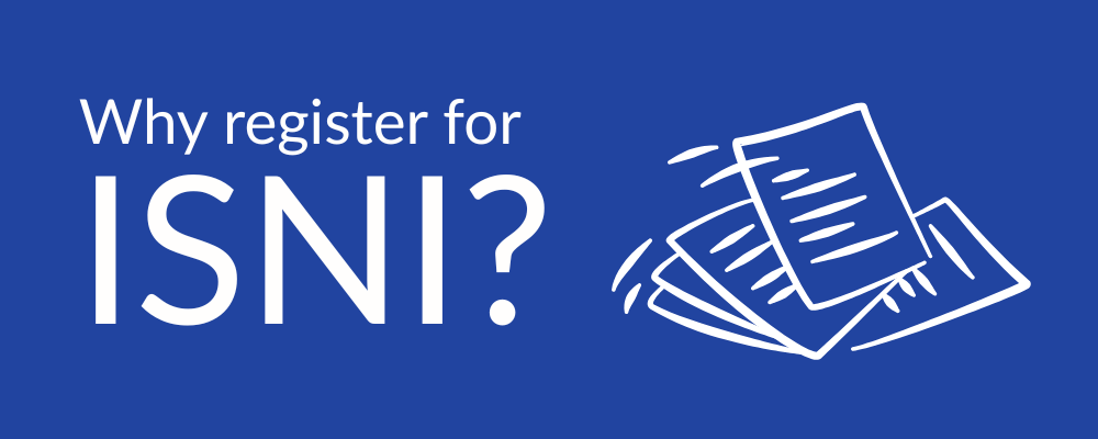 Registering for an ISNI
