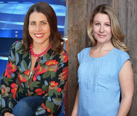 Headshots of Karma Brown and Marissa Stapley