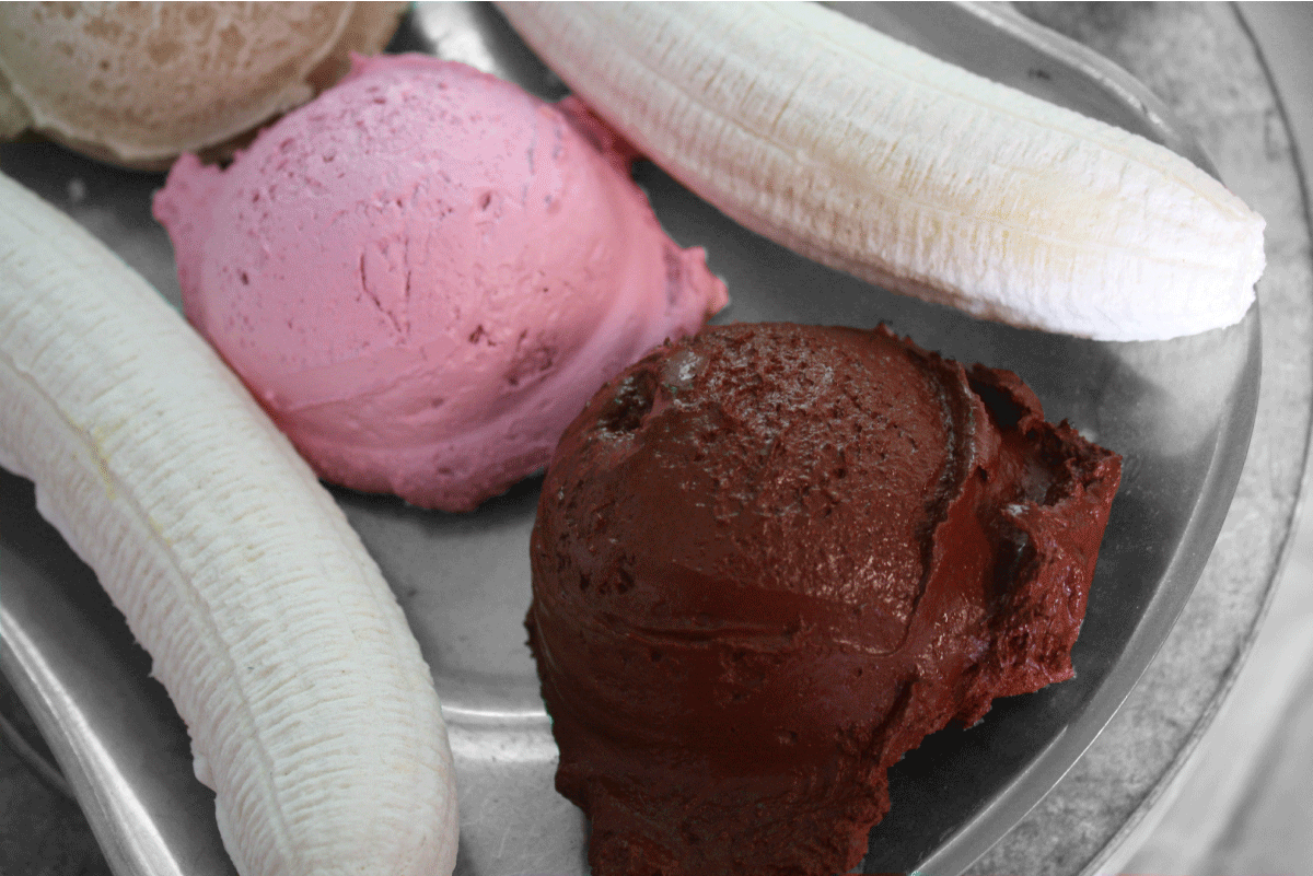 ICECREAM + BANANAS