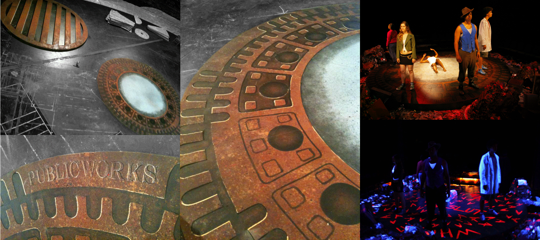 MANHOLE + GRATE