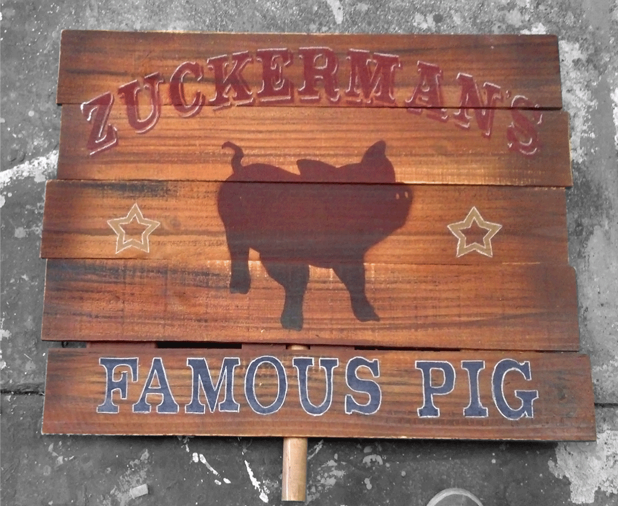 ZUCKERMAN'S SIGN