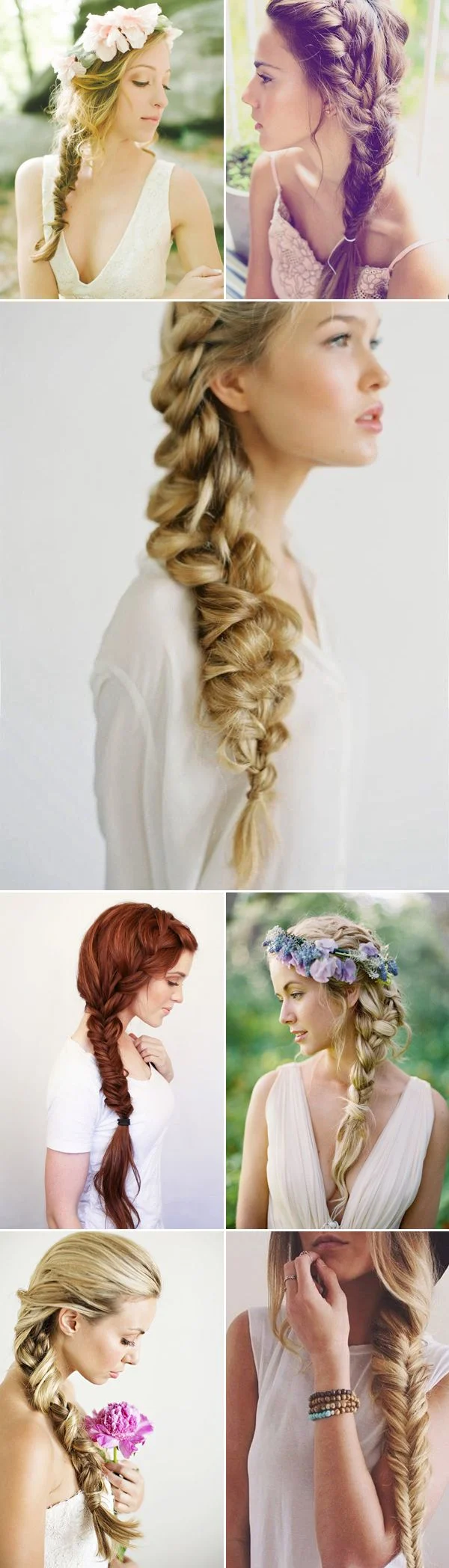 Boho Wedding Hair Braids The Bohemian Wedding
