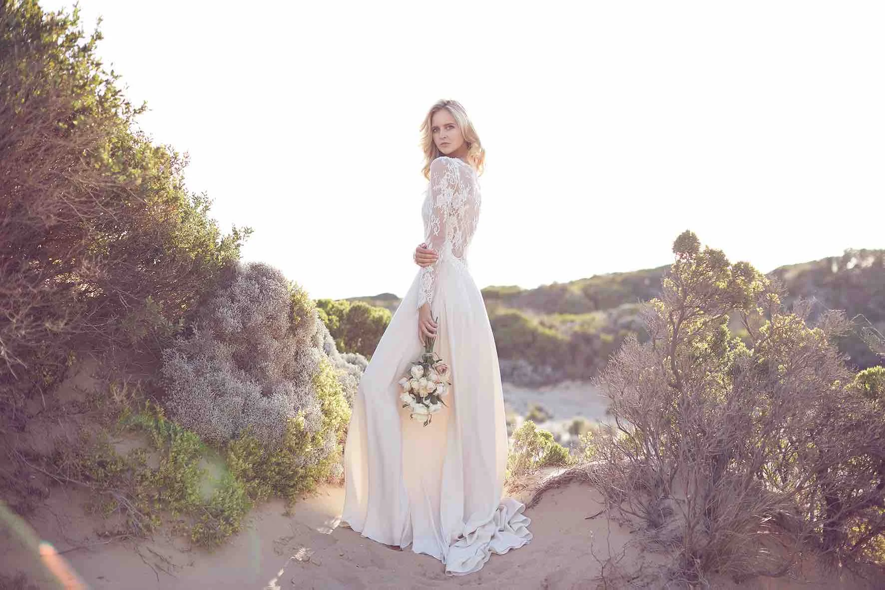 Lost in Love Photography - Wedding Dress Back View