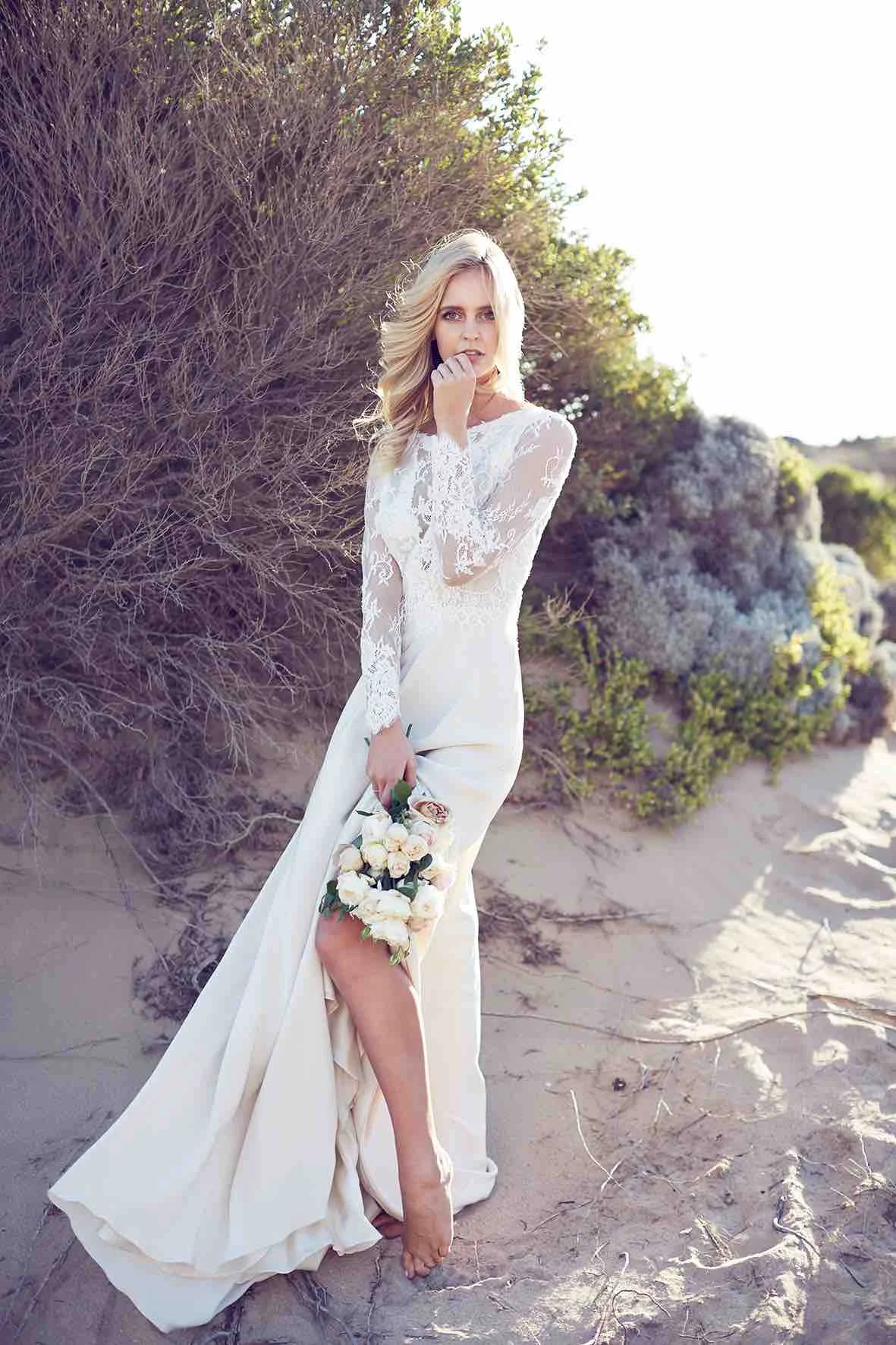 Lost in Love Photography - Wedding Dress Lace Sleeves