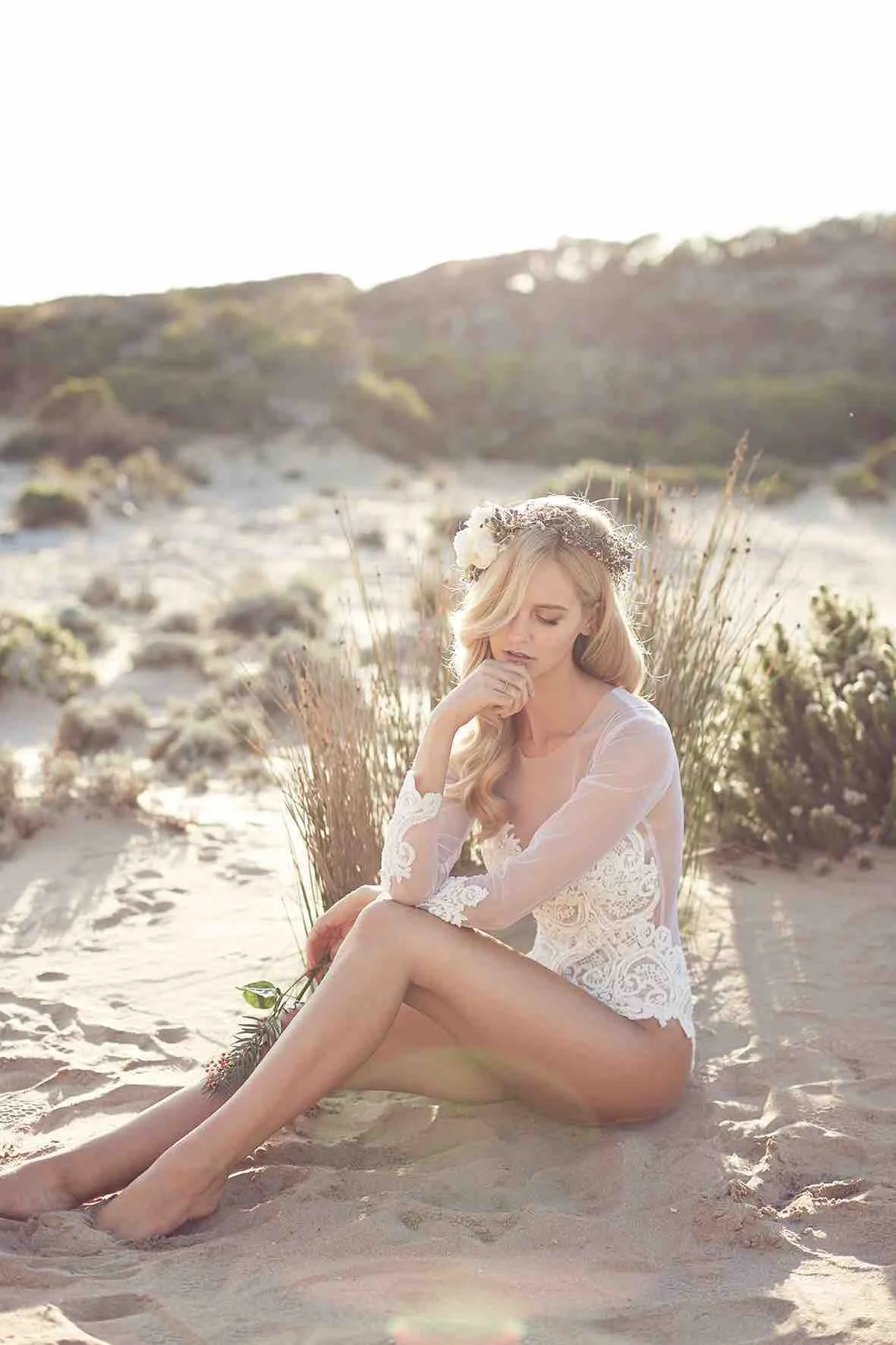 Lost in Love Photography - Wedding Lingerie Side View