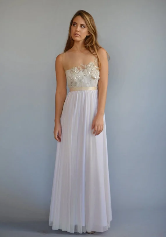Affordable Etsy Boho Wedding Dresses Under 1000 — the bohemian wedding