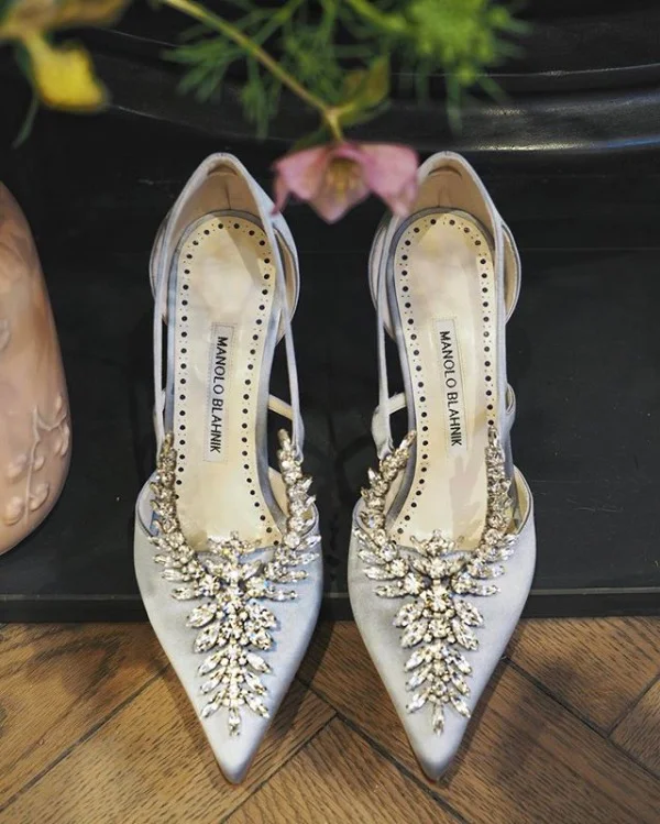 10 Incredible Embellished Shoe Styles — the bohemian wedding