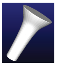 Taylor-anvil projectile damage