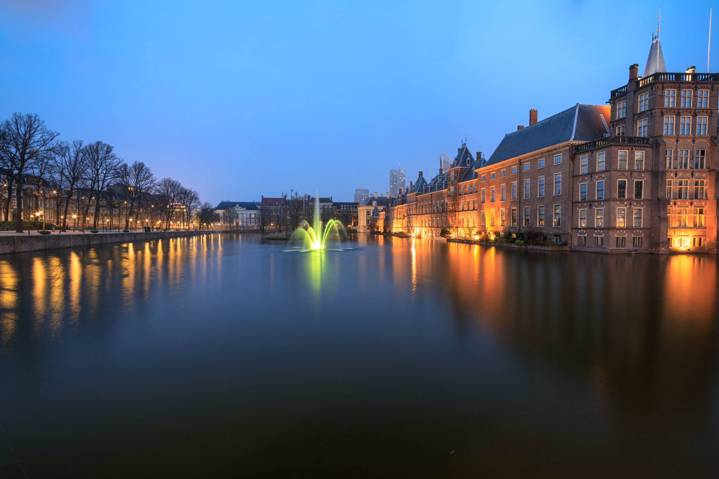 Hofvijver | Binnenhof | 't Torentje | Mauritshuis