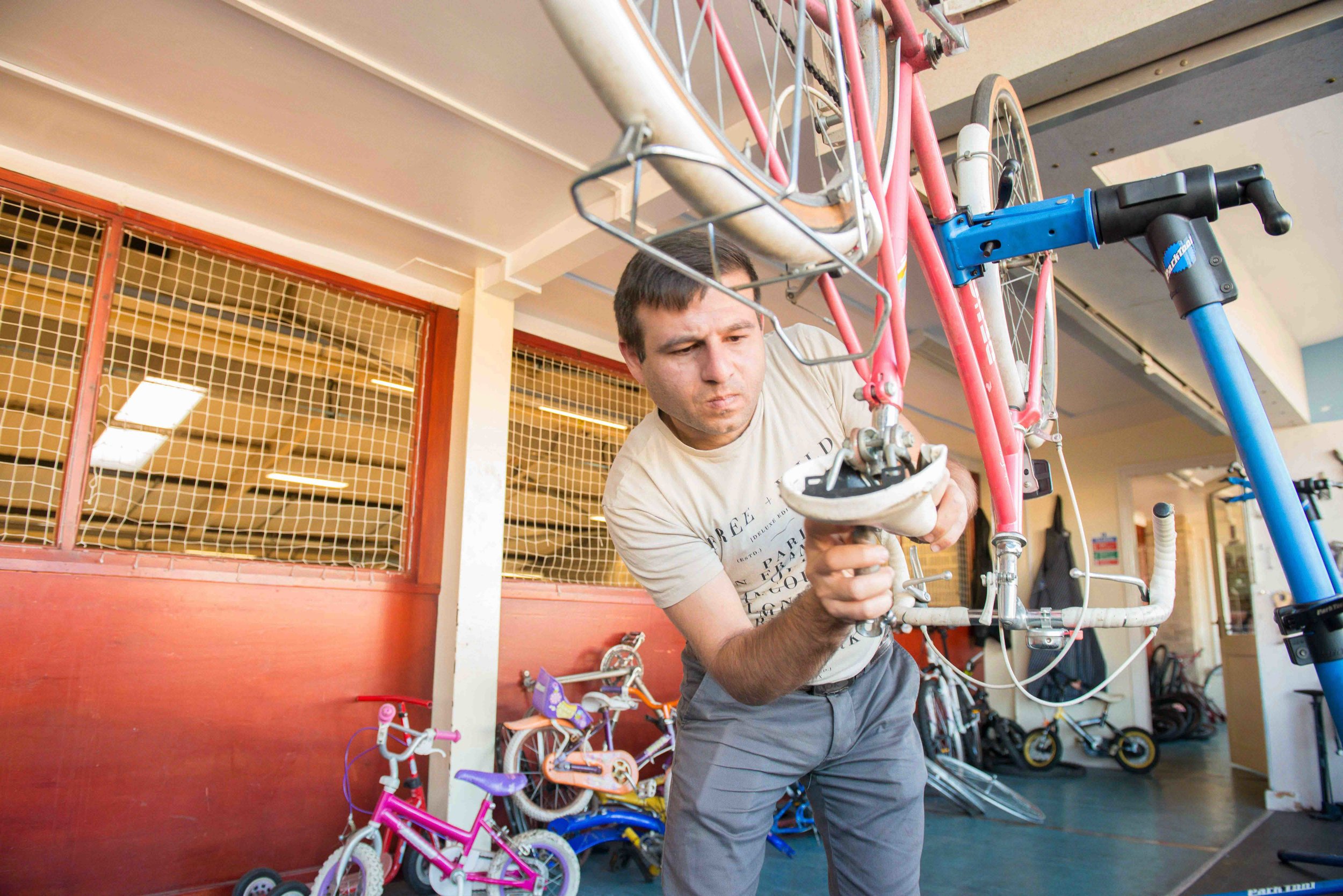 Bike Library - 16th November 2017, Parkside Centre, Bradford