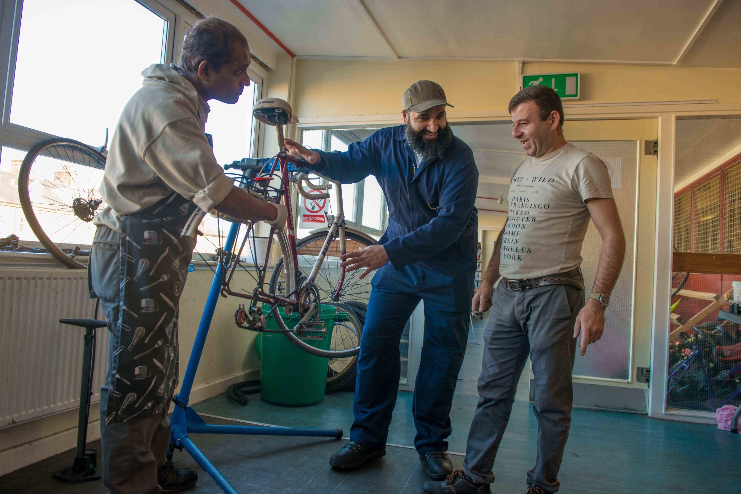 Bike Library - 16th November 2017, Parkside Centre, Bradford